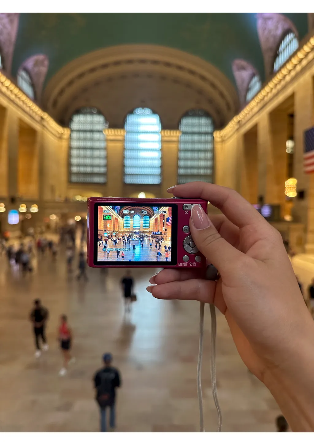 The girls made sure to document their journey well, using a digital camera!